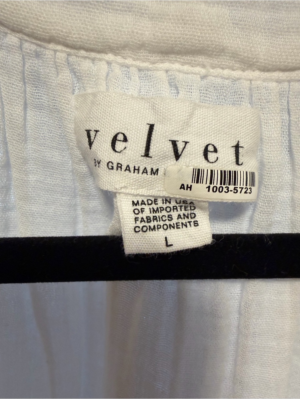 Velvet by Graham & Spencer White Tiered Midi Dress - Picture 5 of 9